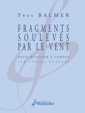 Fragments soulevés par le vent